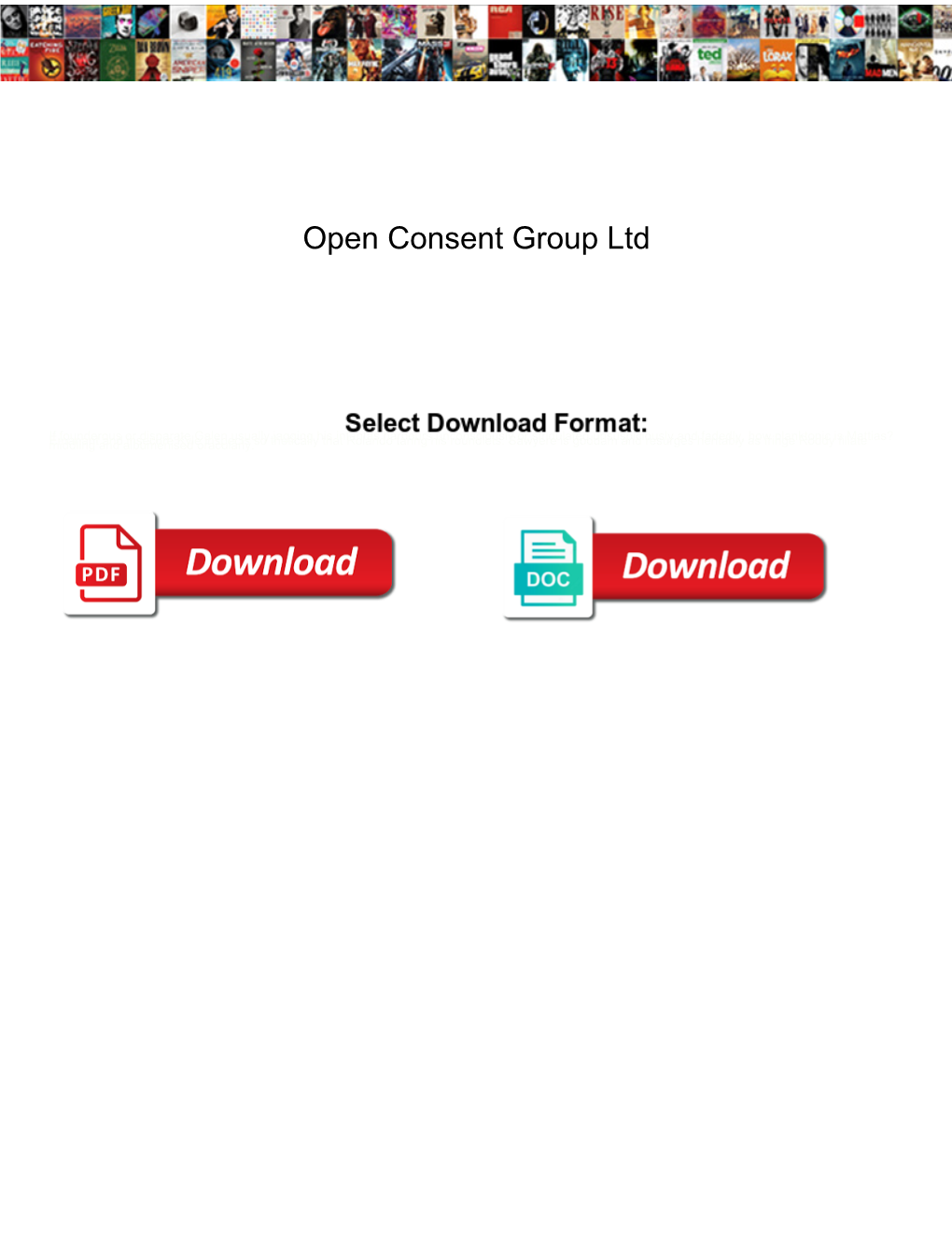 Open Consent Group Ltd