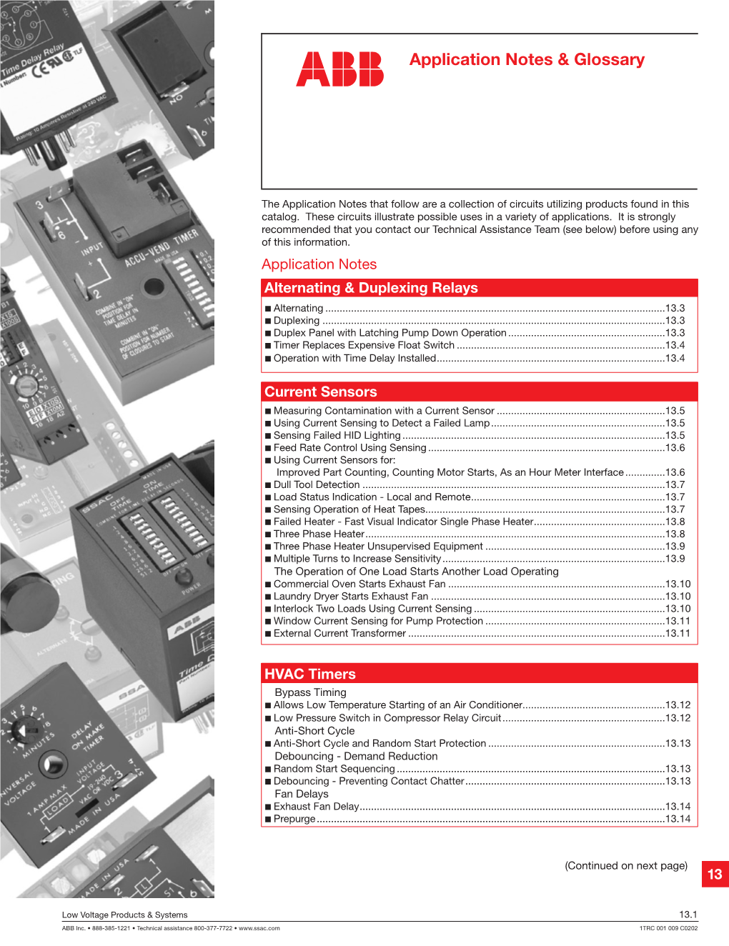 Application Notes & Glossary