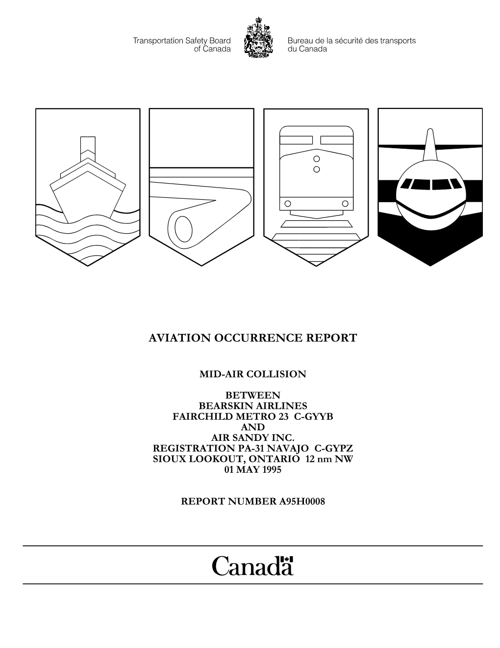 Aviation Occurrence Report