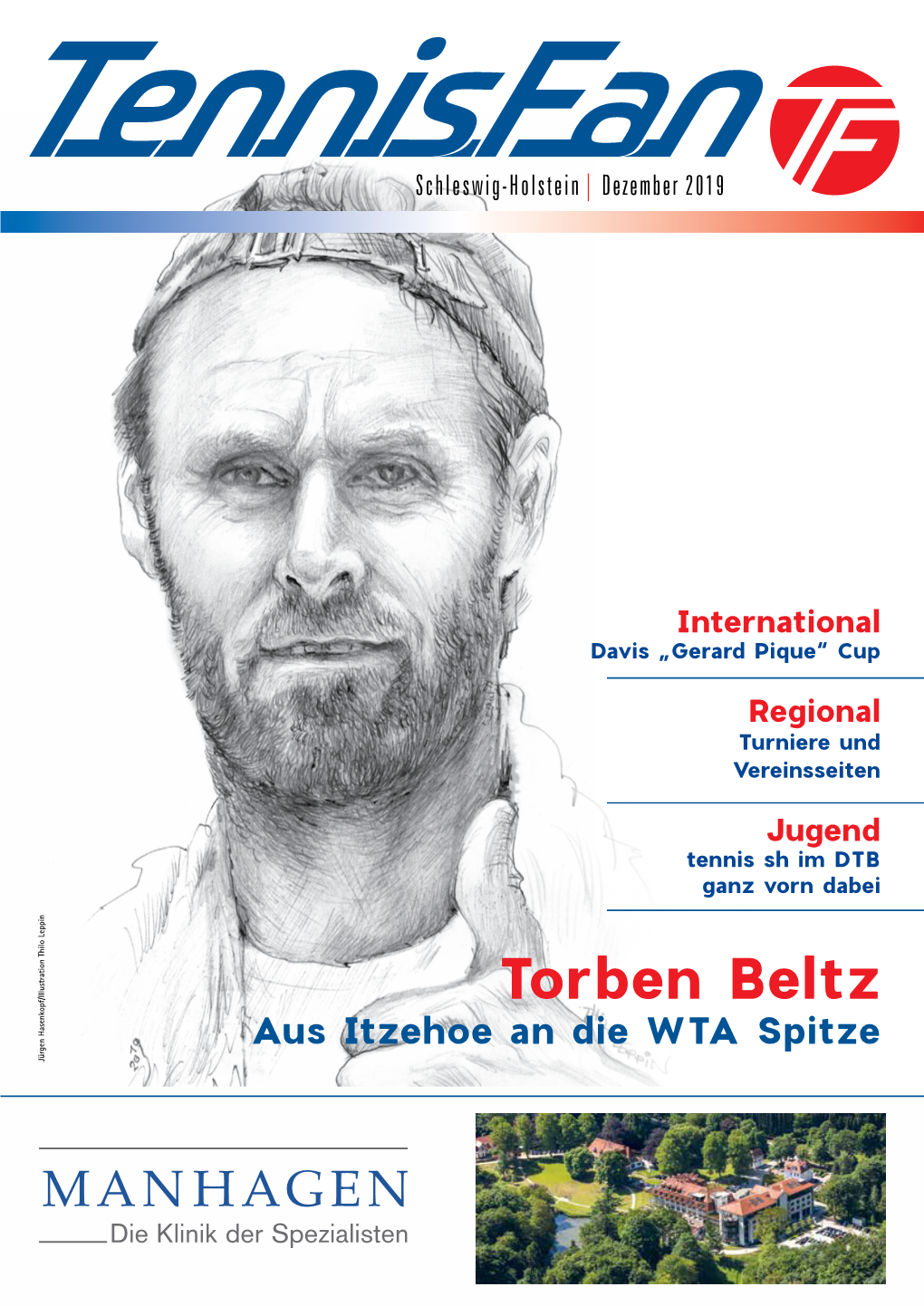 Torben Beltz Aus Itzehoe an Die WTA Spitze Jürgen Hasenkopf/Illustration Thilo Leppin