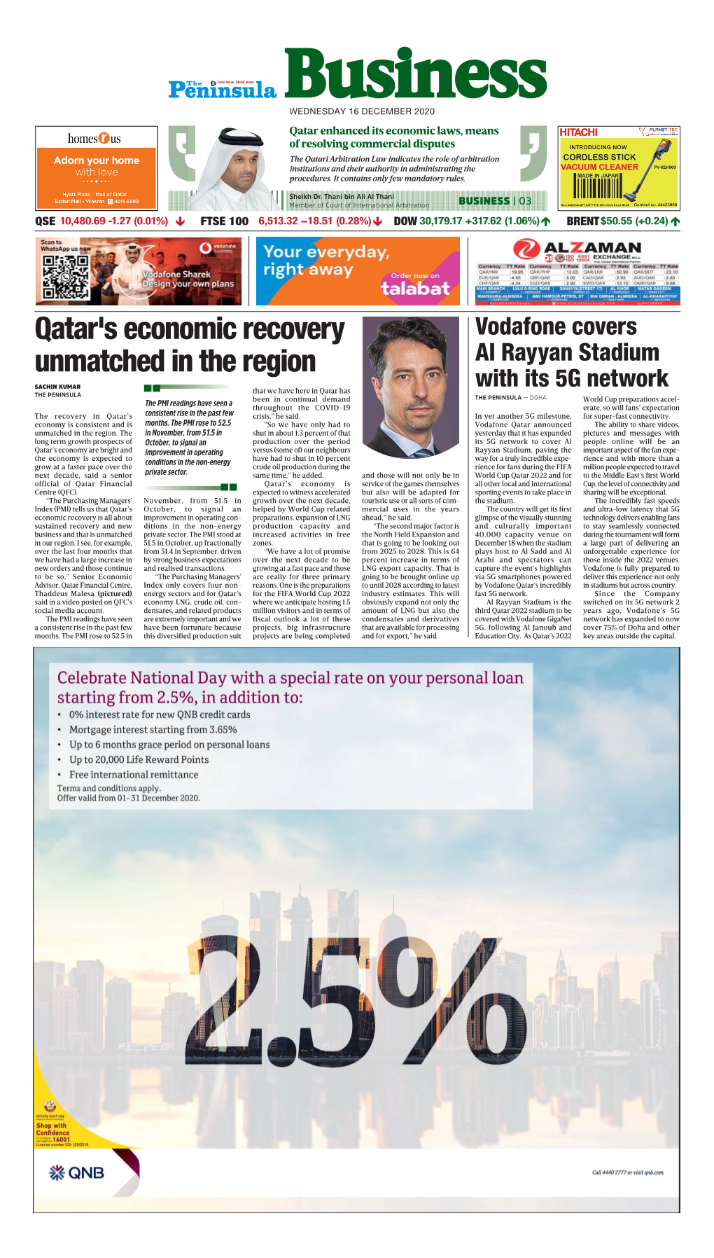 Qatar's Economic Recovery Unmatched in the Region