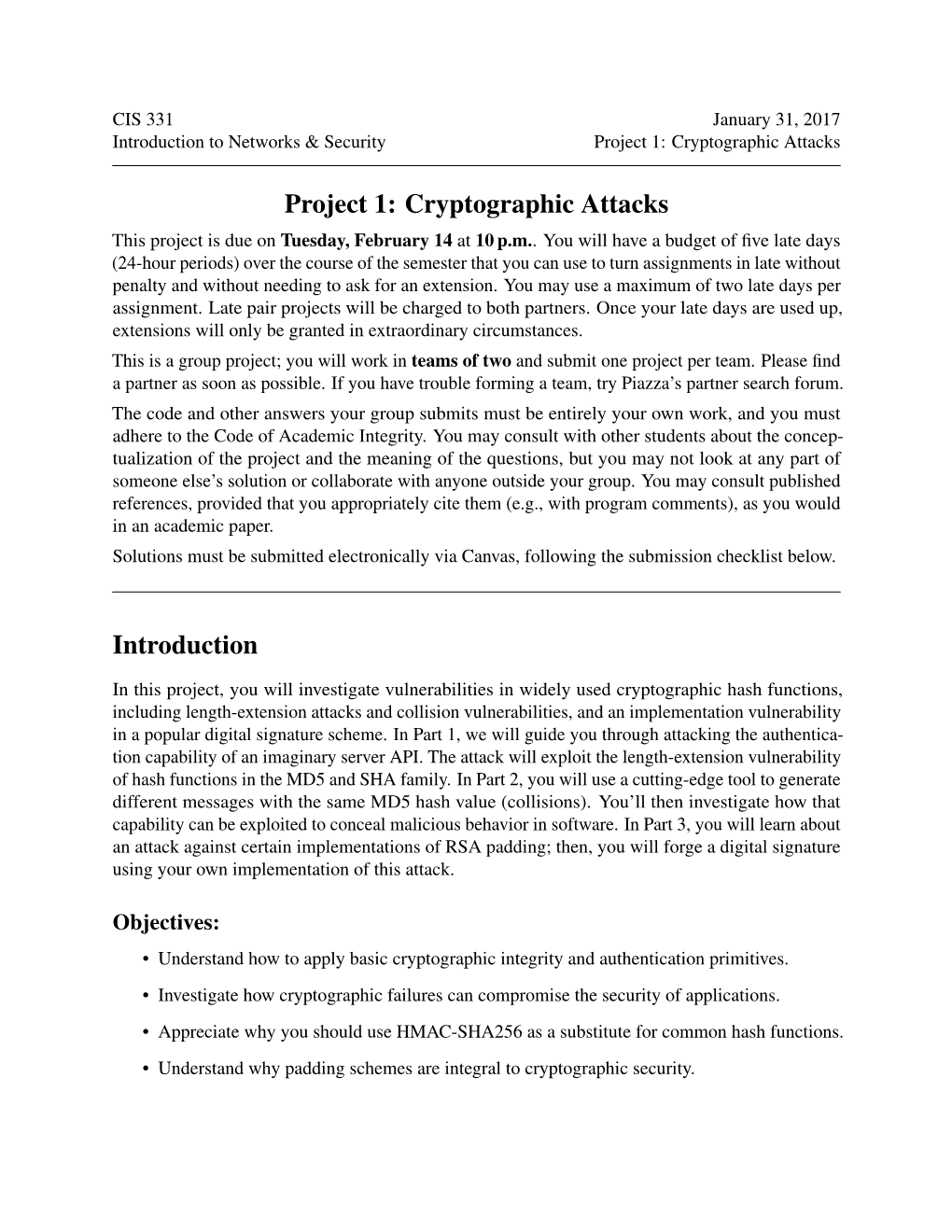 Cryptographic Attacks