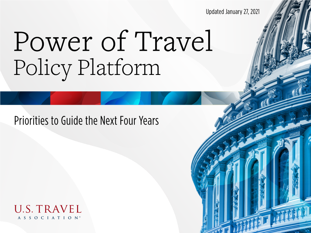 Power of Travel Policy Platform (2021)
