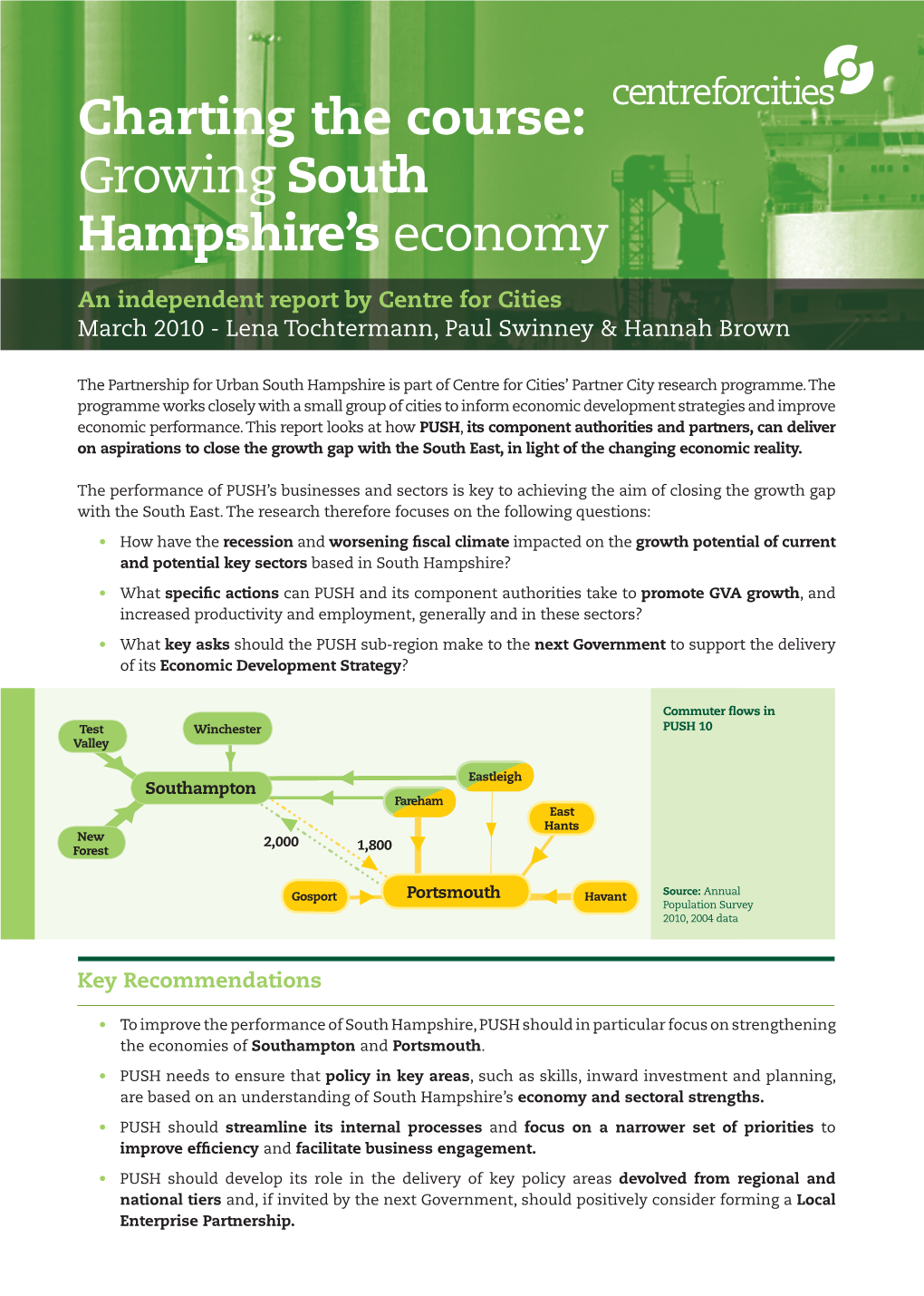 Charting the Course: Growing South Hampshire's Economy