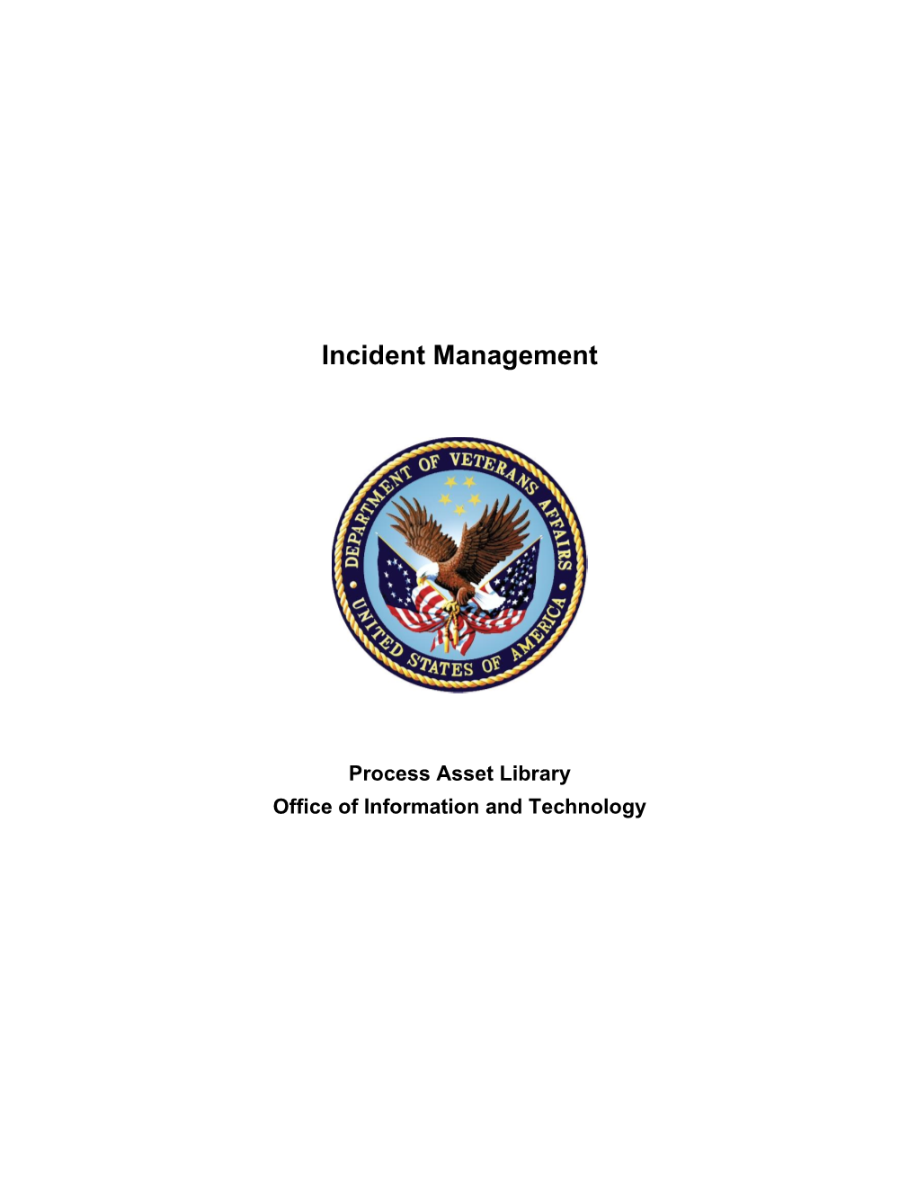 Incident Management Process Map