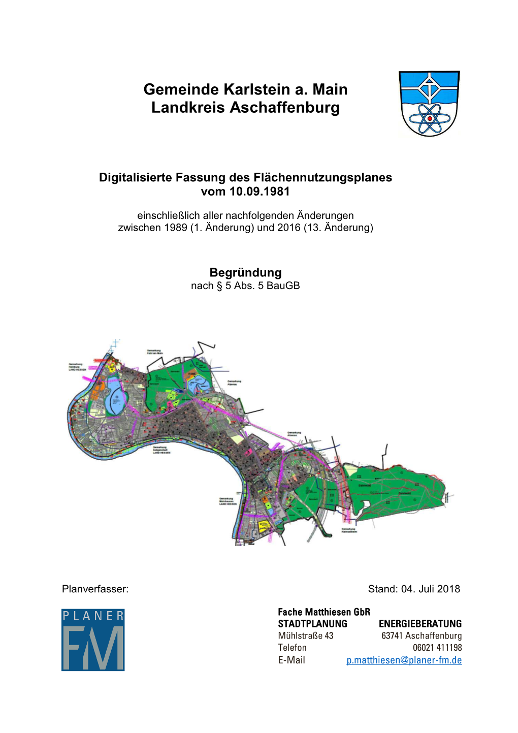 Gemeinde Karlstein A. Main Landkreis Aschaffenburg