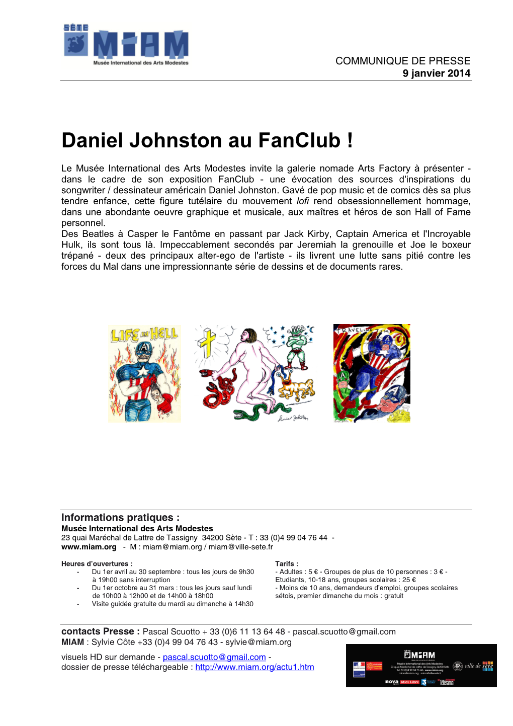 Daniel Johnston Au Fanclub !