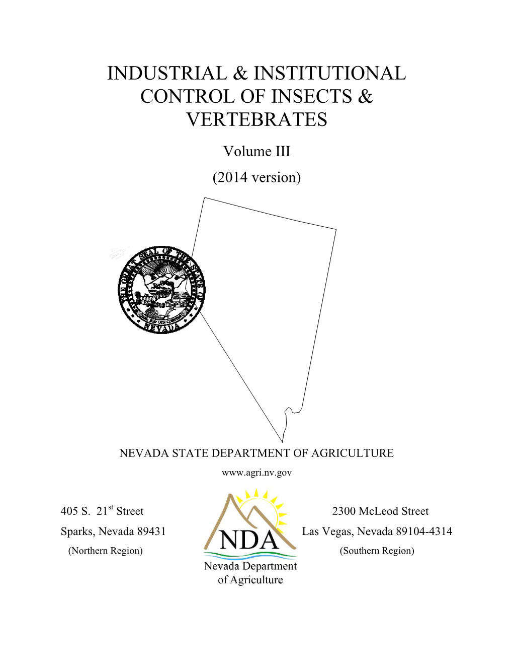 Industrial & Institutional Control of Insects