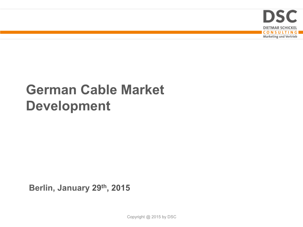 IPTV German Cable Market