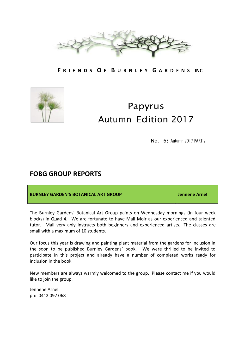 Papyrus Autumn Edition 2017