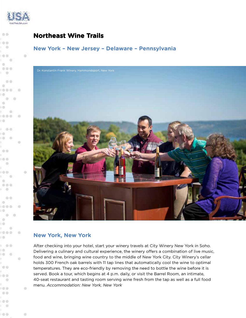 Northeast Wine Trails