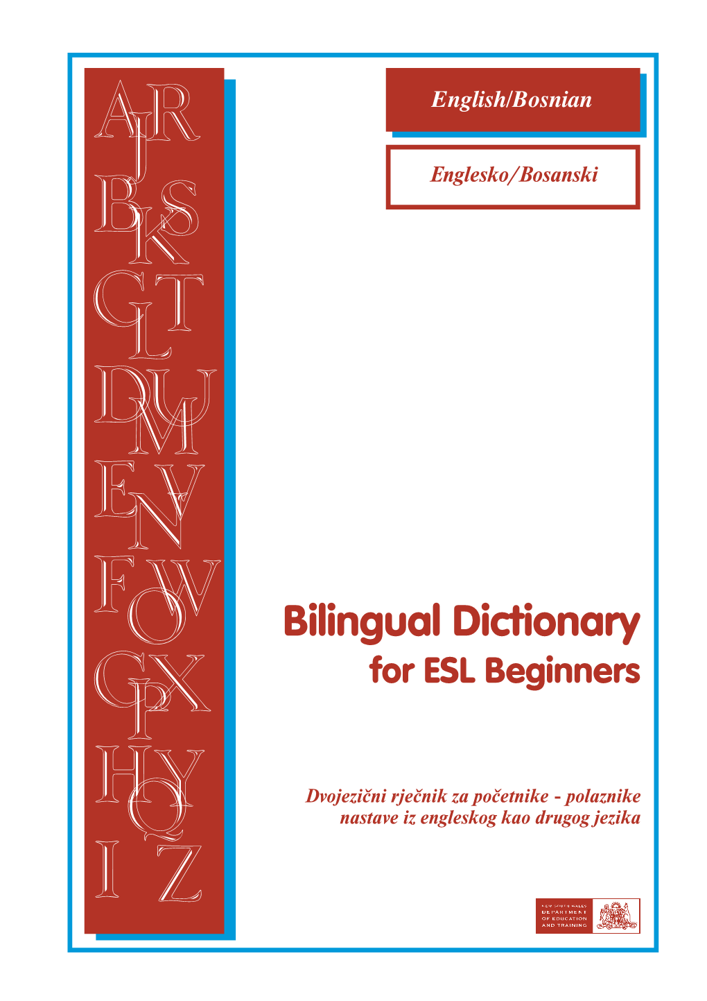 Bosnian Bilingual Dictionary (PDF 1613KB)