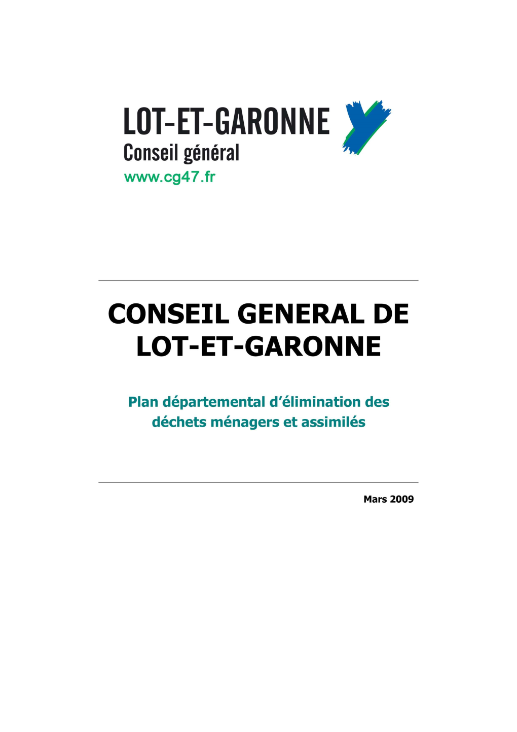 Le Plan Départemental De Lot-Et-Garonne