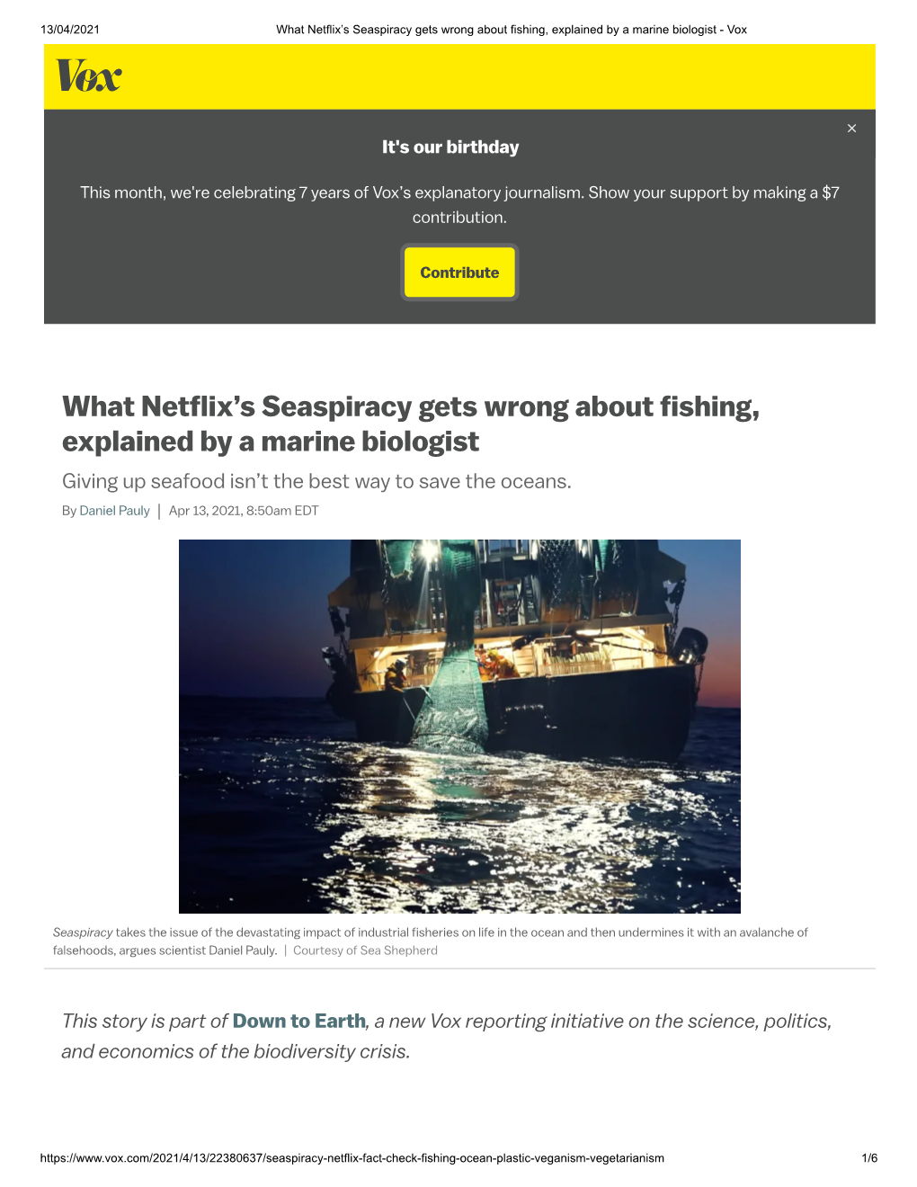 What Netflix's Seaspiracy Gets Wrong About Fishing, Explained by A