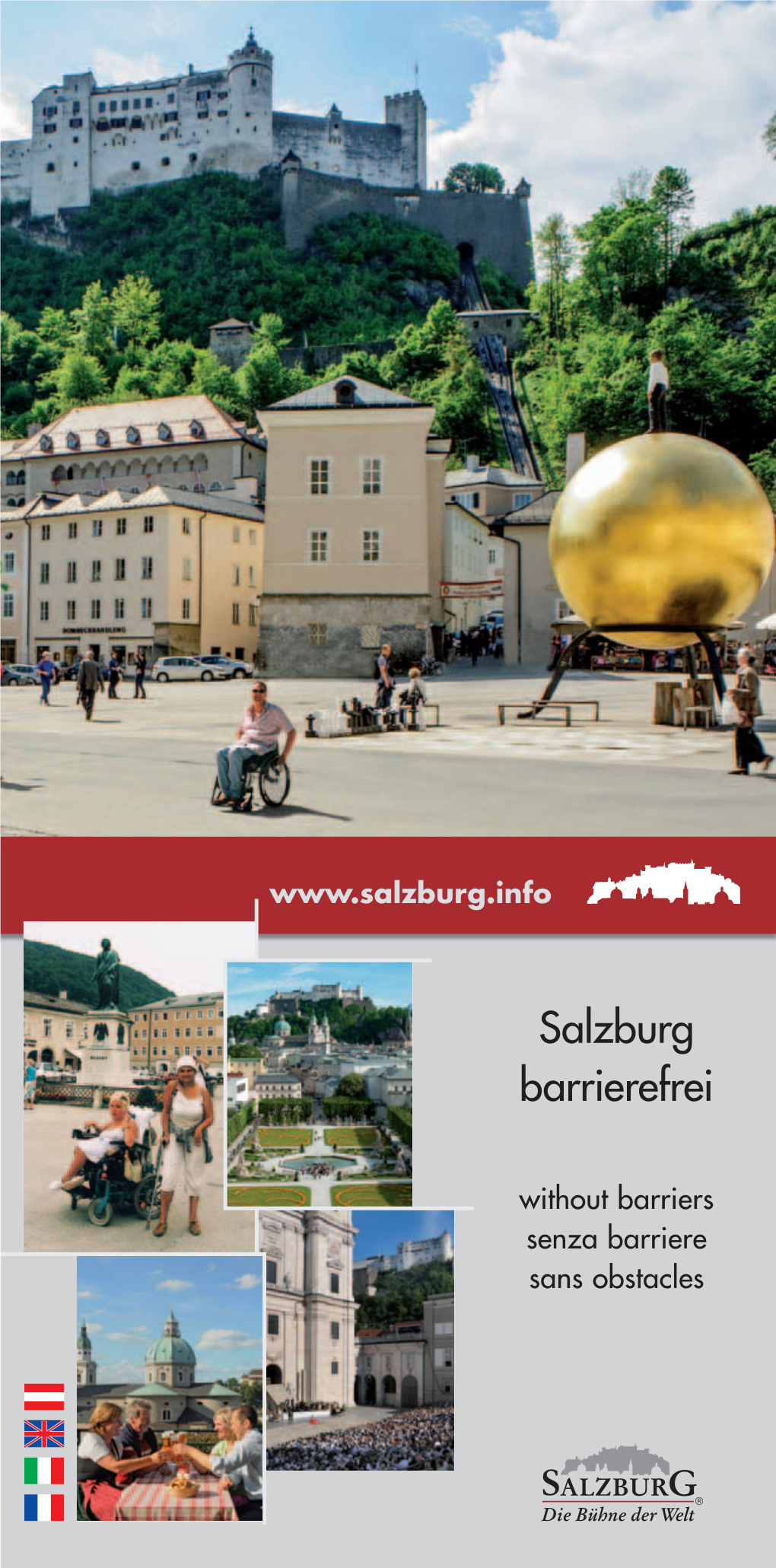 Salzburg Barrierefrei Without Barriers Senza Barriere Sans Obstacles Bmpjt