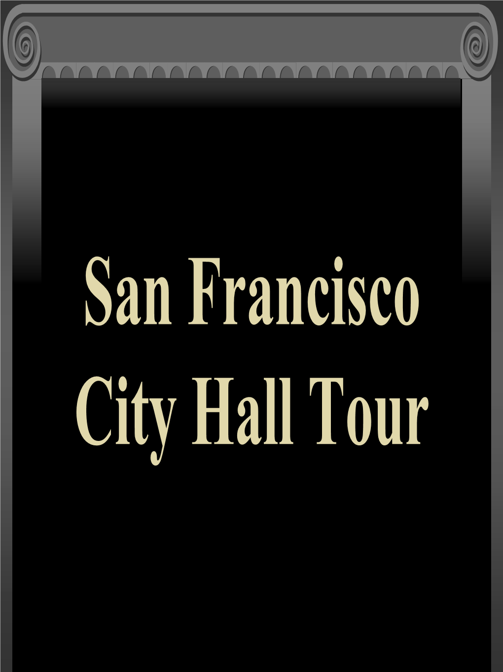 San Francisco City Hall Tour Mayor Gavin C
