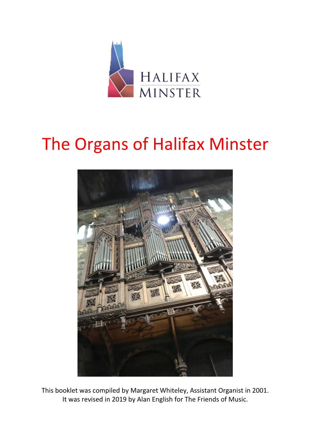 The Organs of Halifax Minster