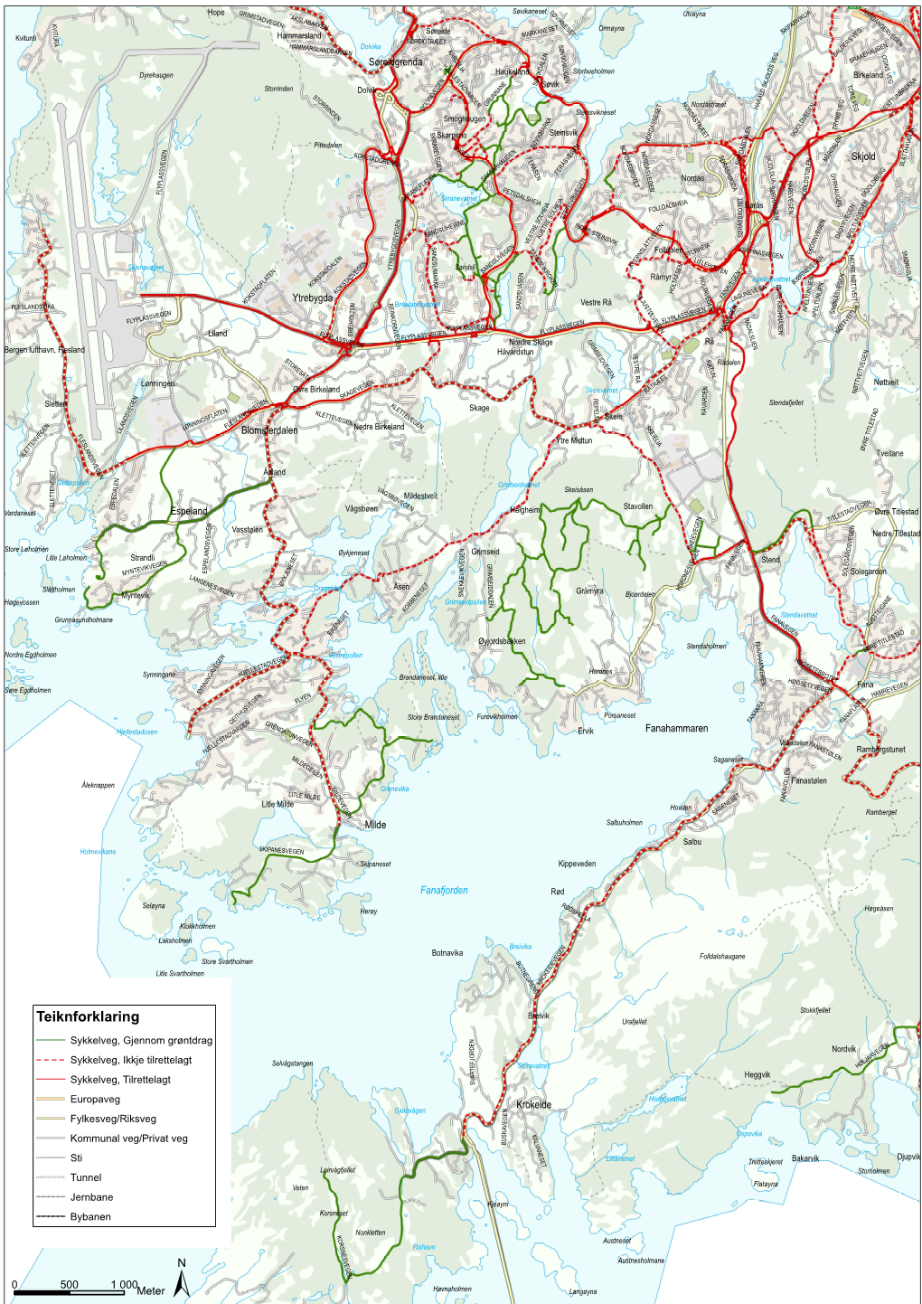 Mildestveit P V L E N S G S E GE E Vågsbøen N Stavollen VE Vardaneset Espeland Helgheim TAD Øvre Titlestad LES N TIT E