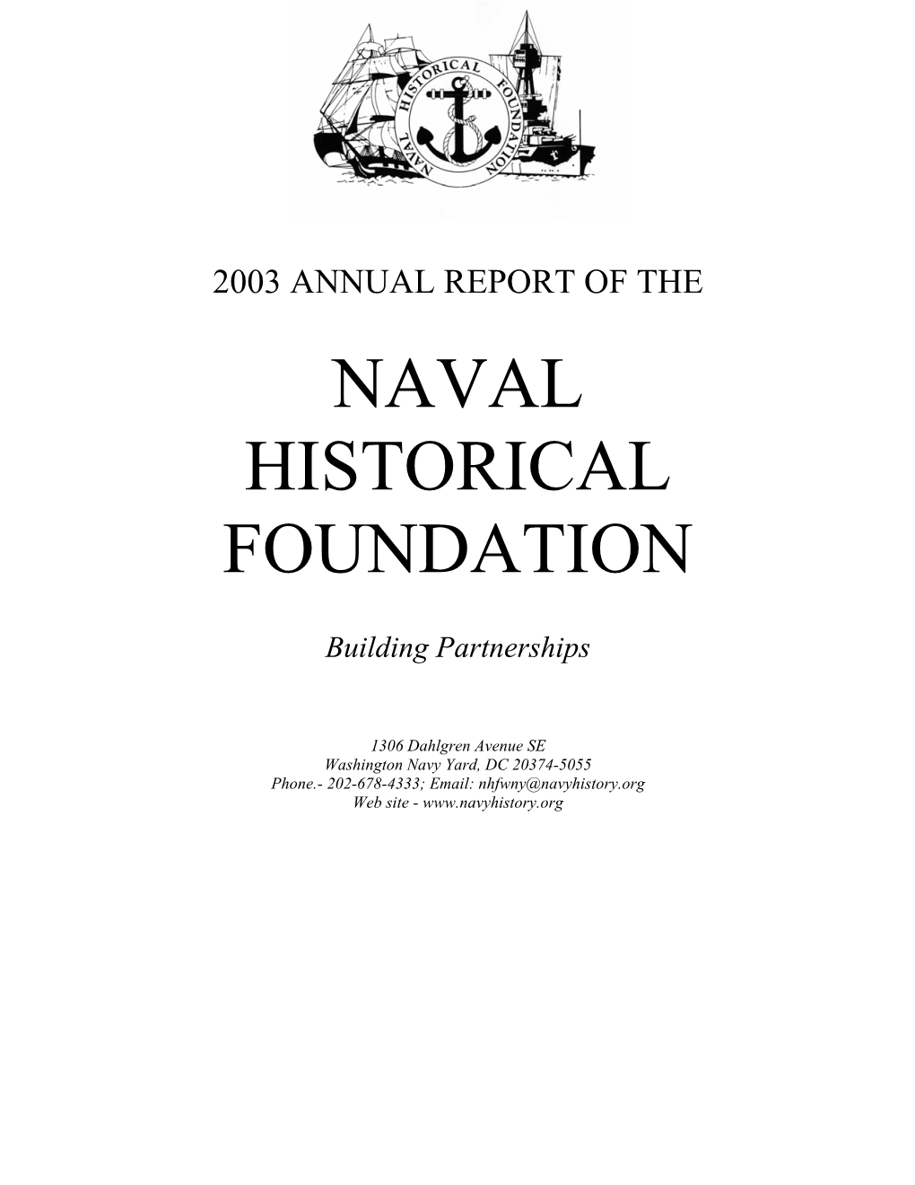 2003 Annual Report of The