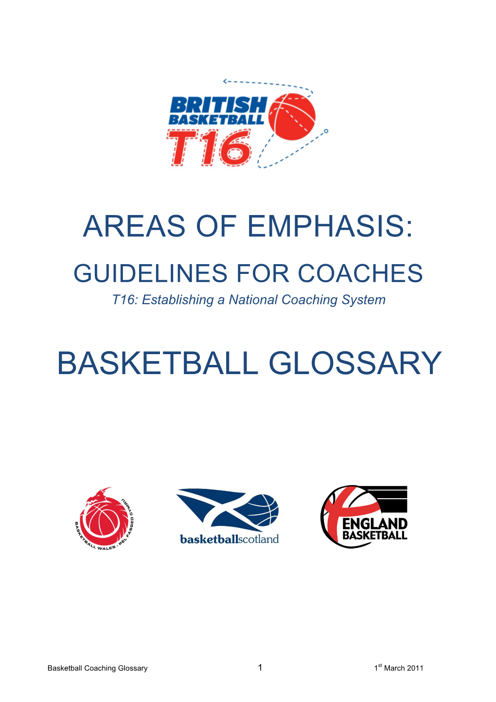 Basketball Glossary