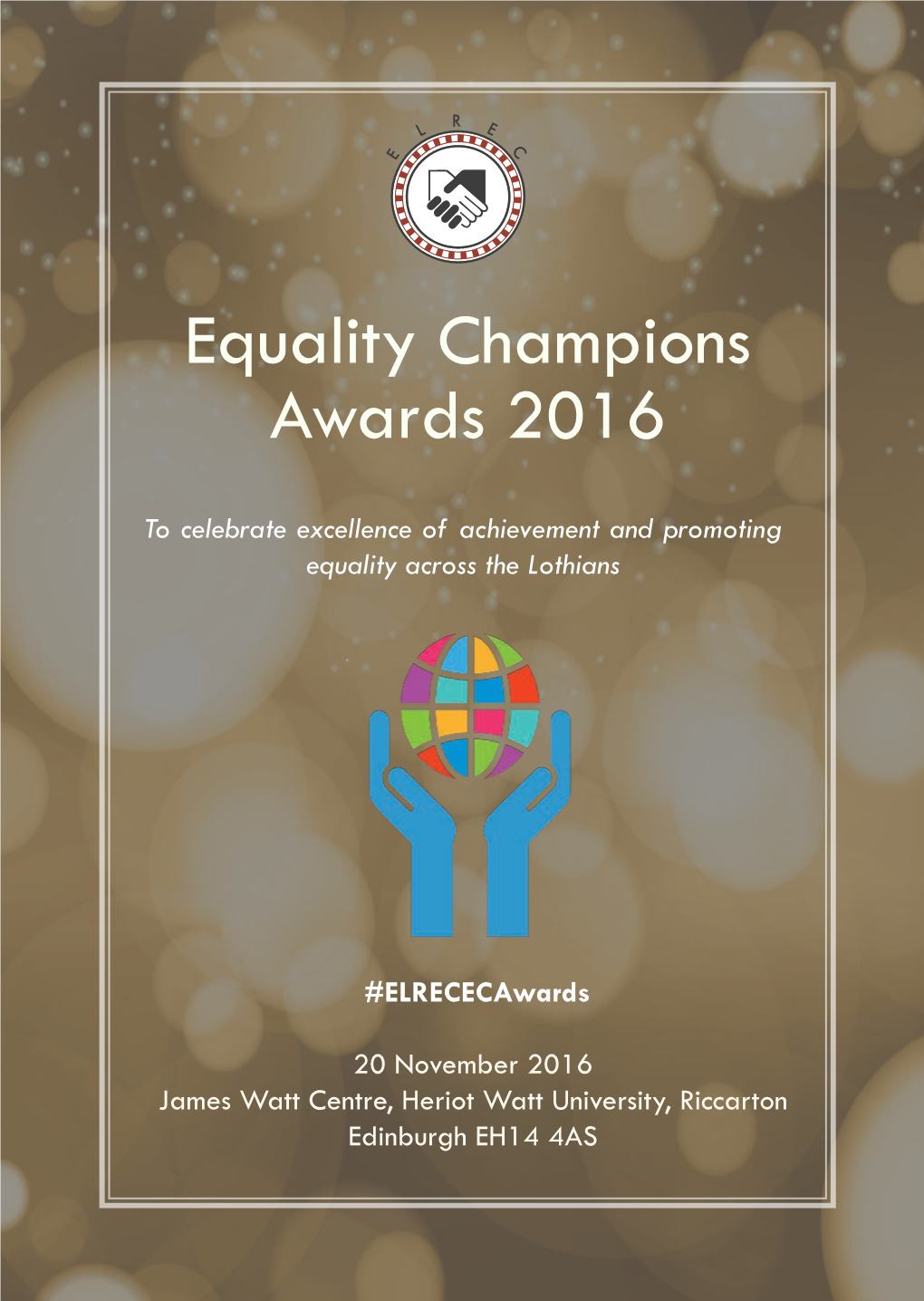 Equality Champions Awards 2016