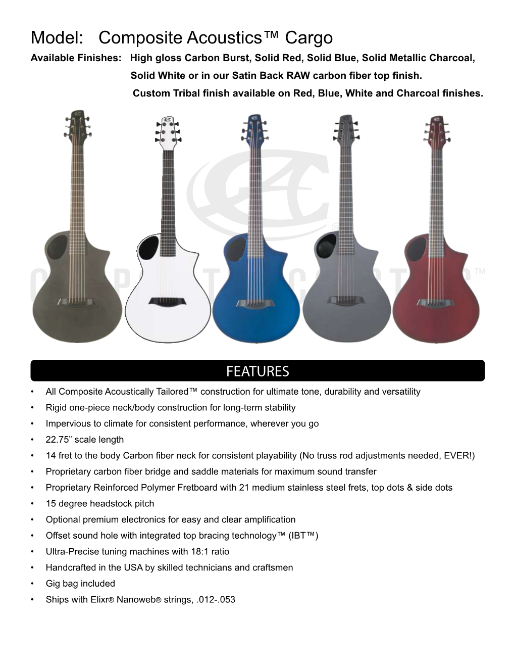 Composite Acoustics™ Cargo