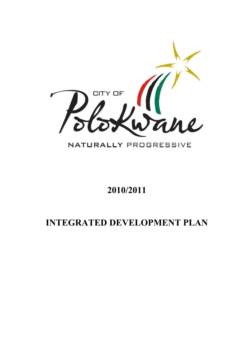 2010/2011 Integrated Development Plan