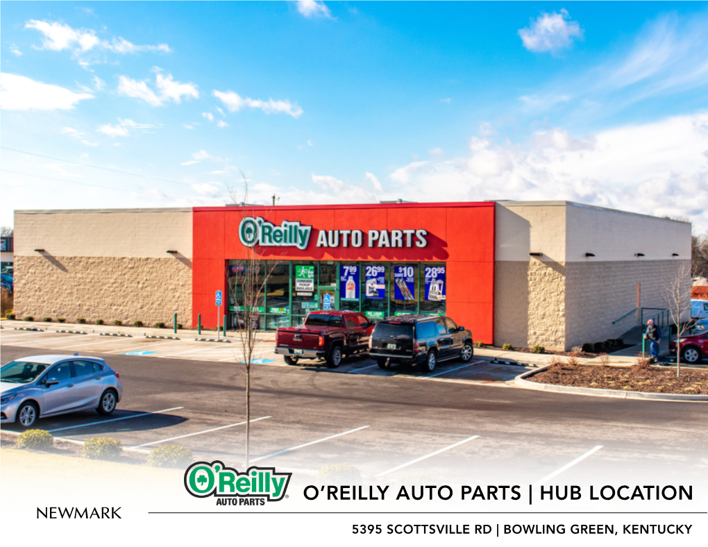 O'reilly Auto Parts | Hub Location