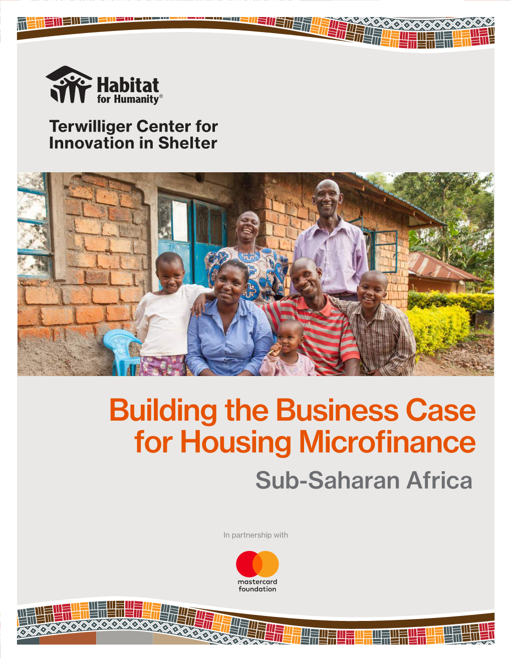 Building the Business Case for Housing Microfinance: Sub