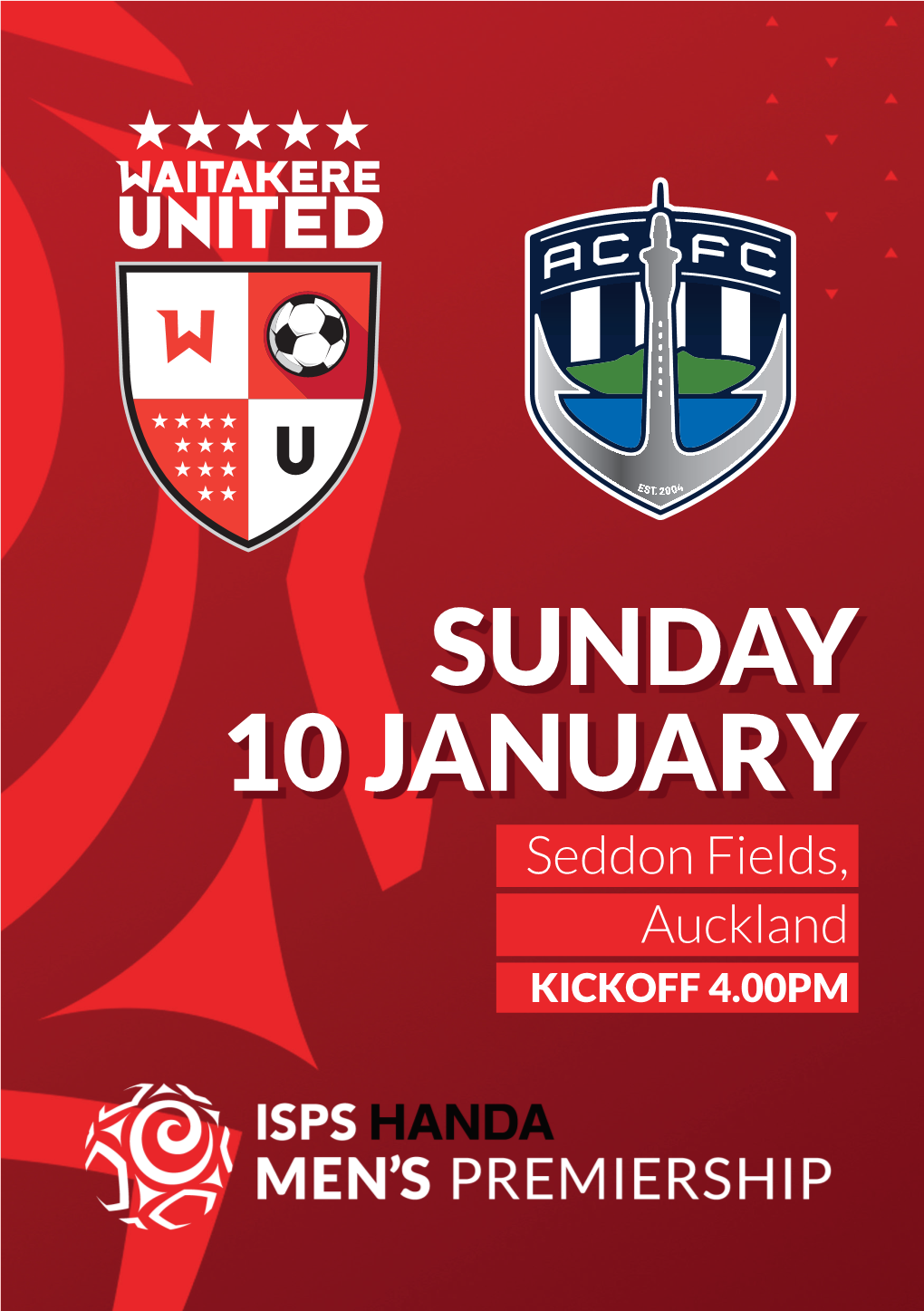 Waitakere United V Auckland City