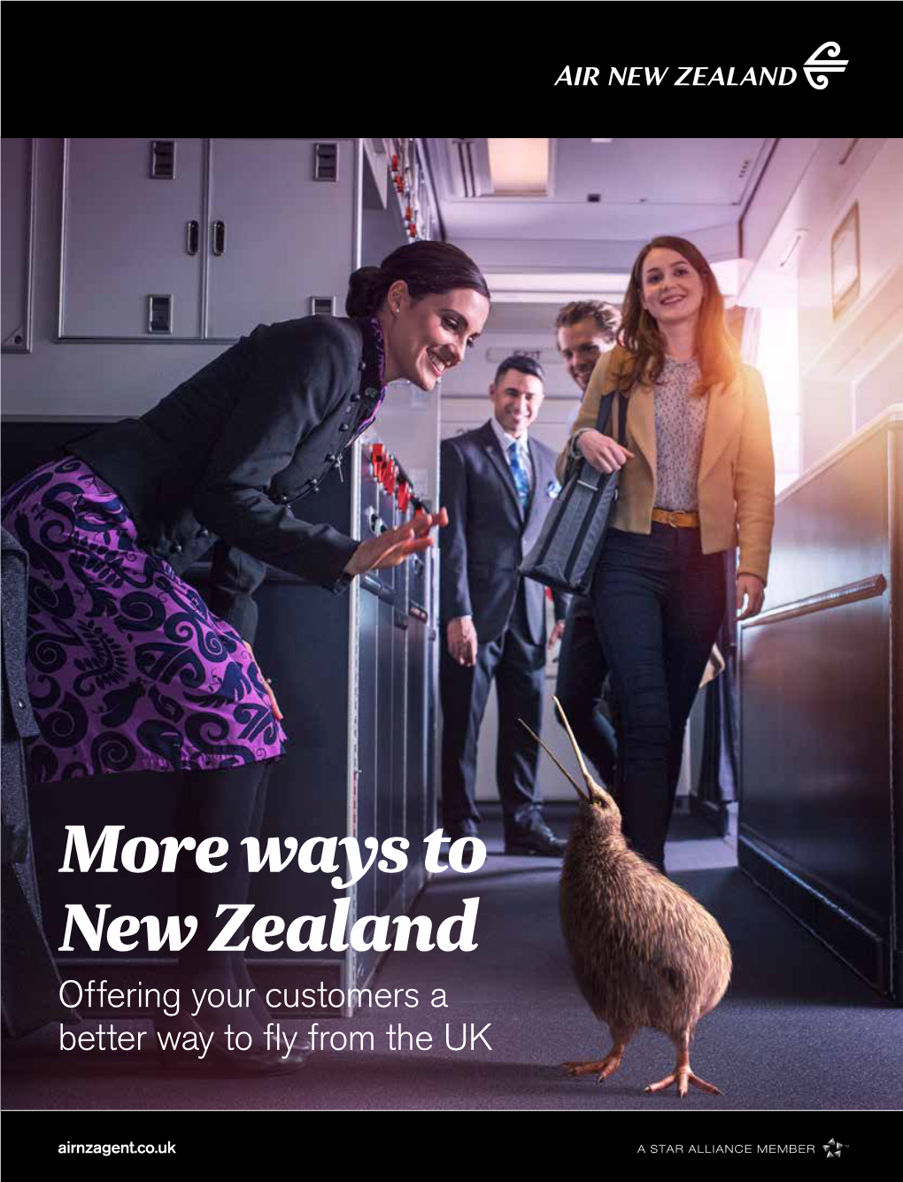 Air New Zealand Offers More Ways to New Zealand Than Any Other Carrier