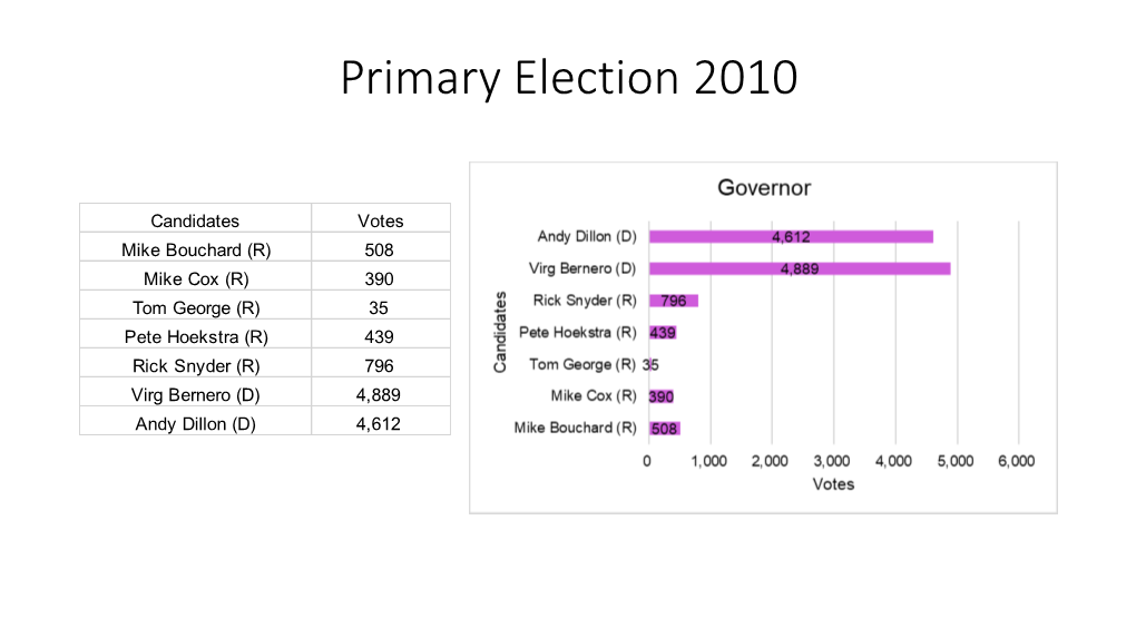 Primary Election 2010