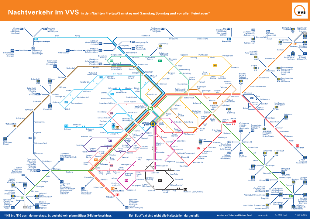 * N1 Bis N10 Auch Donnerstags. Es Besteht Kein Planmäßiger S-Bahn-Anschluss