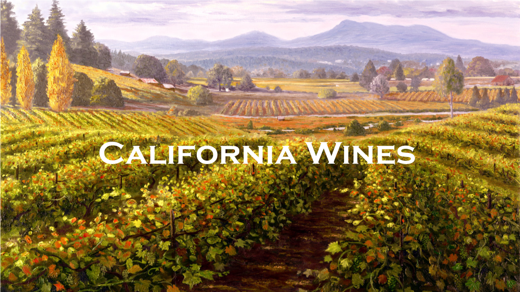 California Wines