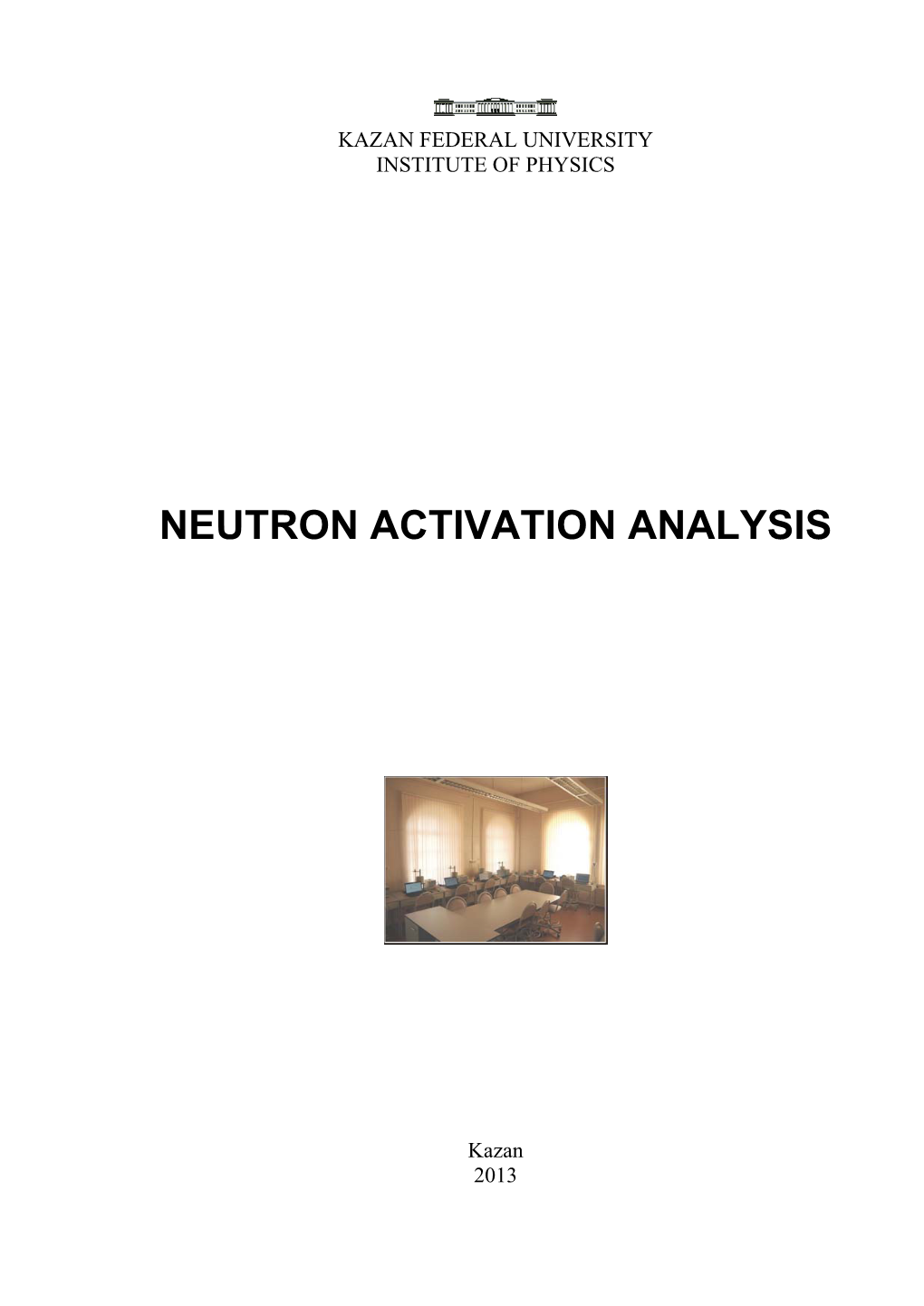 Neutron Activation Analysis