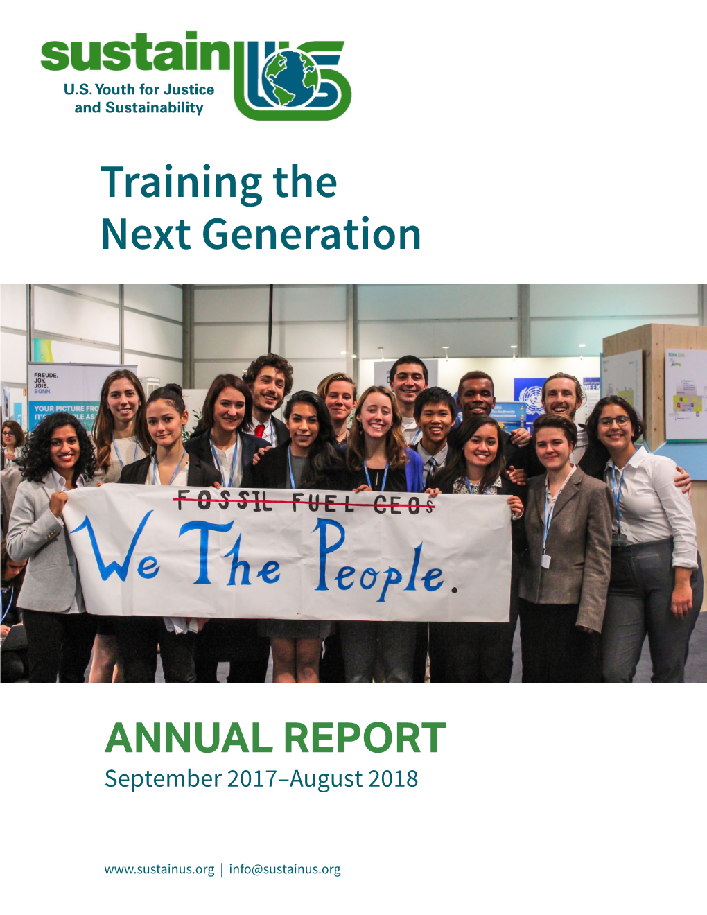 ANNUAL REPORT September 2017–August 2018