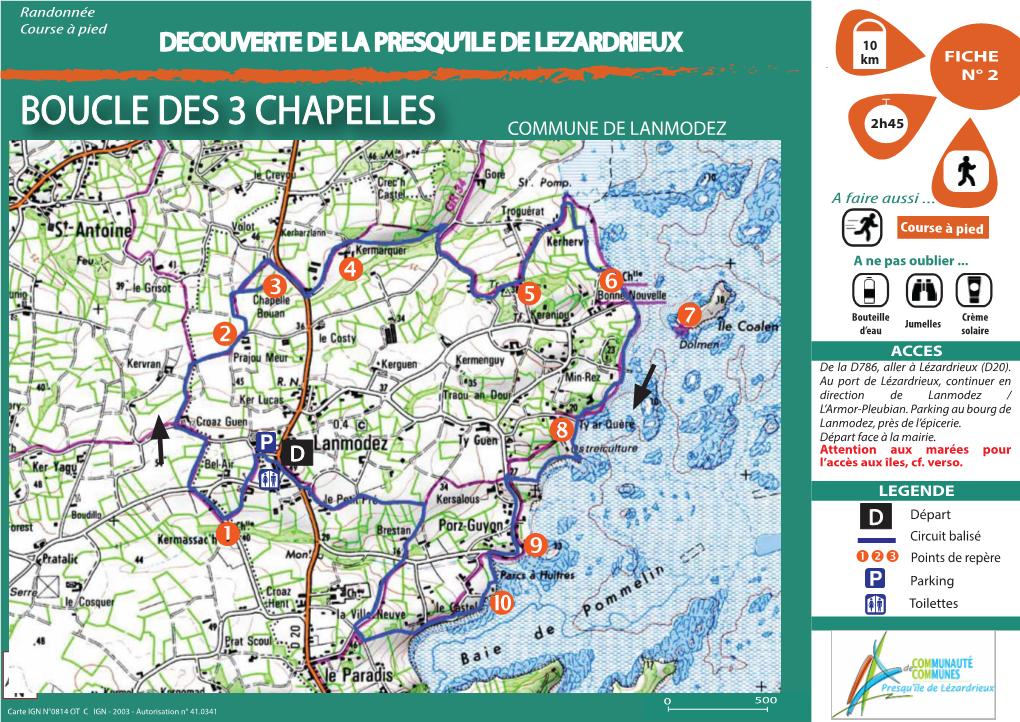 Fiche Circuit 3 Chapelles