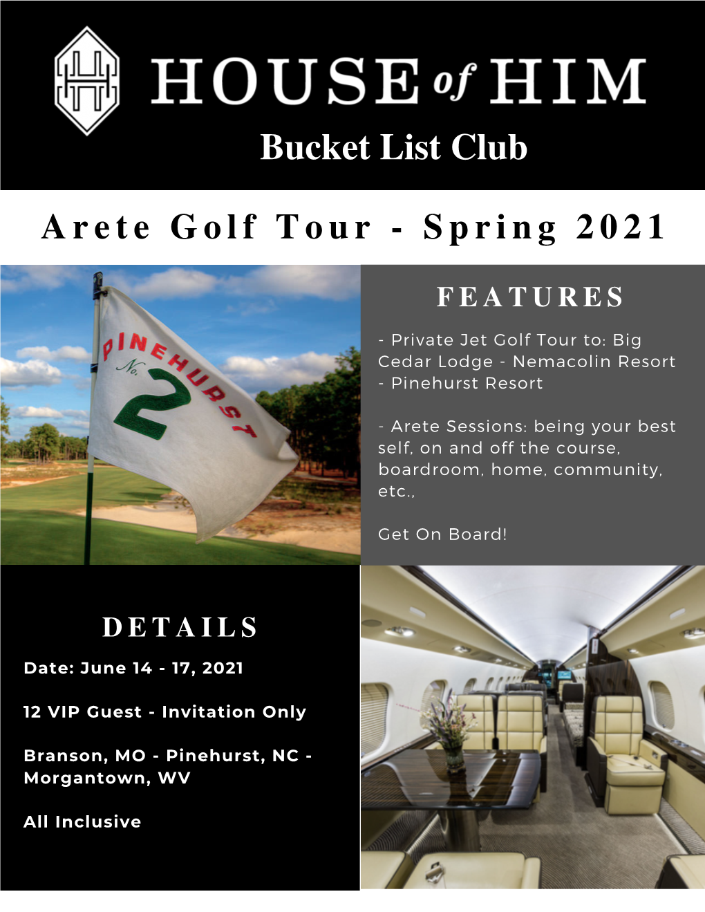 Arete Golf Tour