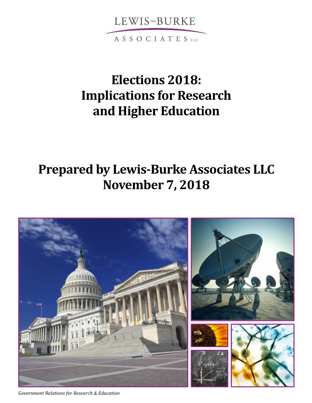 Elections 2018: Implications for Research and Higher Education