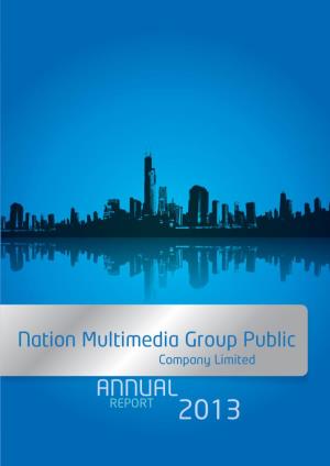 NMG: Nation Multimedia Group Public Company Limited | Annual Report