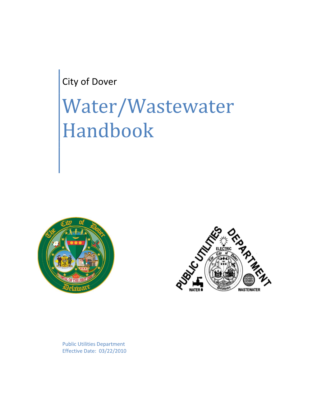 Water/Wastewater Handbook