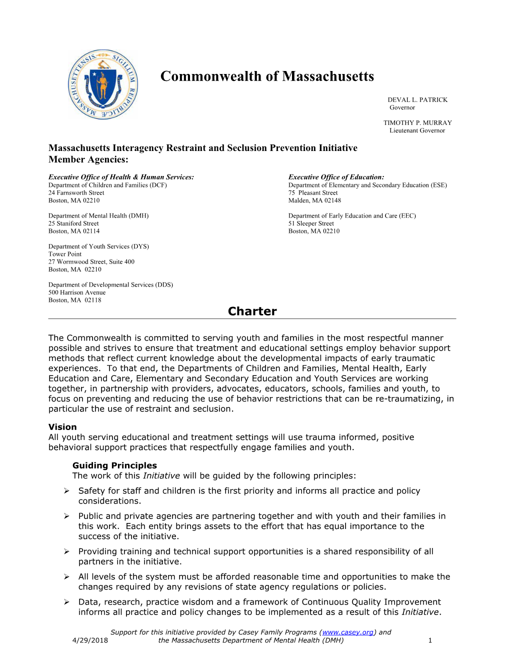 Commonwealth of Massachusetts s56