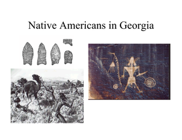 SS8H1 Native Americans in Georgia Final