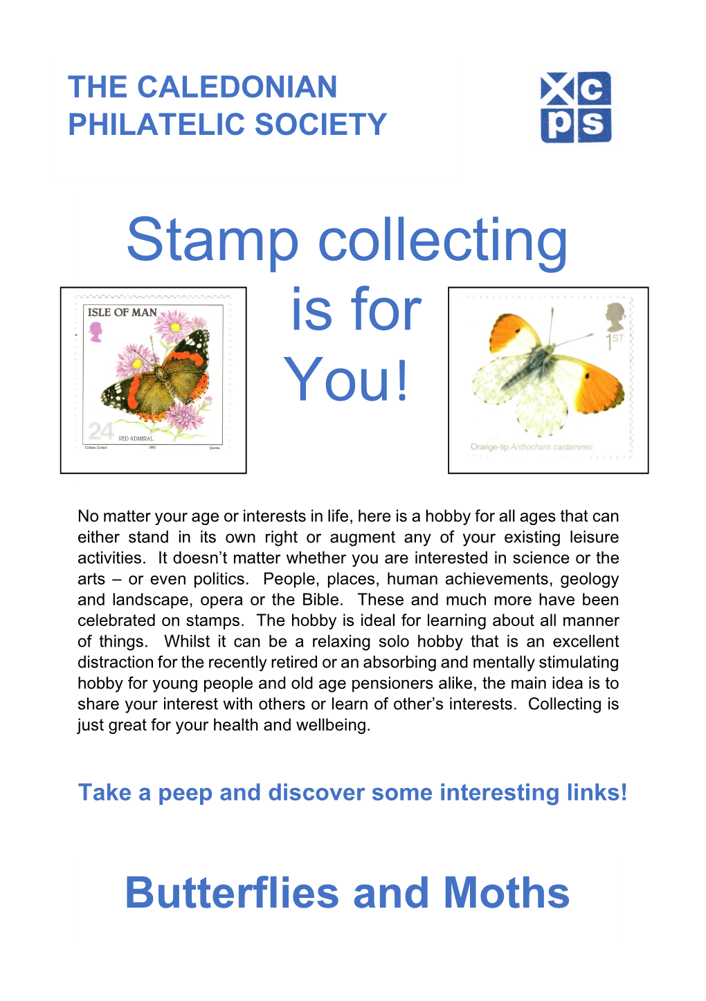 Stamp Collecting Is for You!