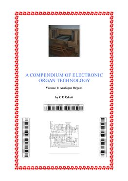 A Compendium of Electronic Organ Technology