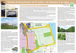 Sentier D'interprétation St Julien Beychevelle De L'estuaire À La Vigne 2019