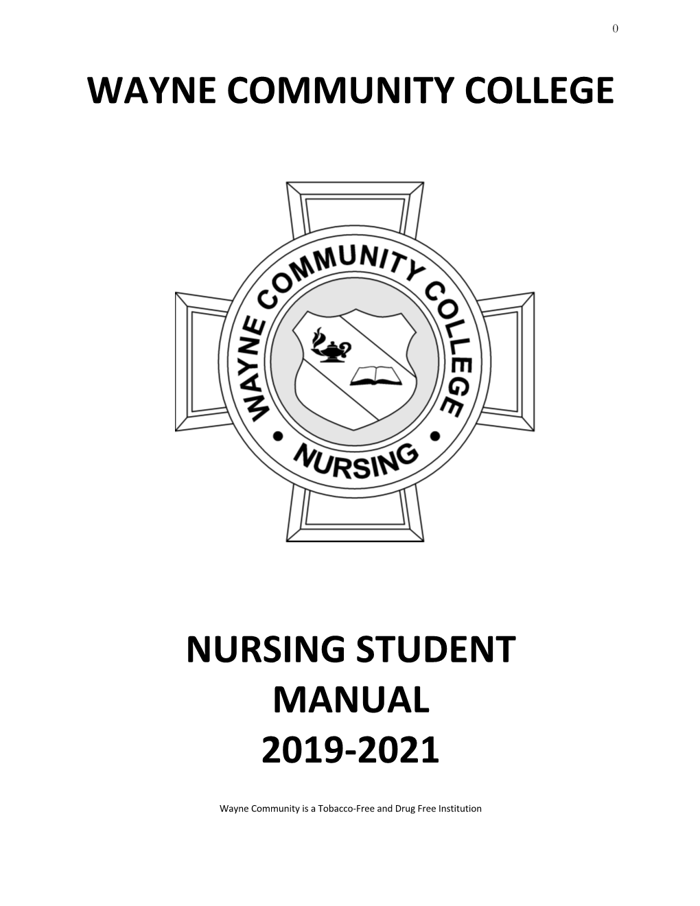 2019-2021 Nursing Student Manual