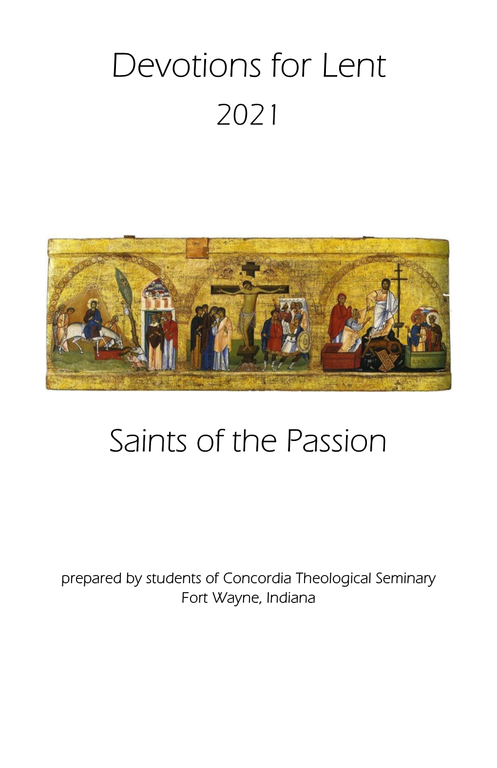 Saints of the Passion