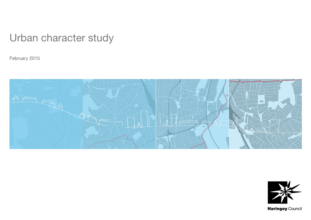 Urban Character Study