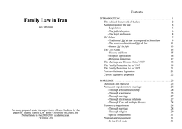 Family Law in Iran